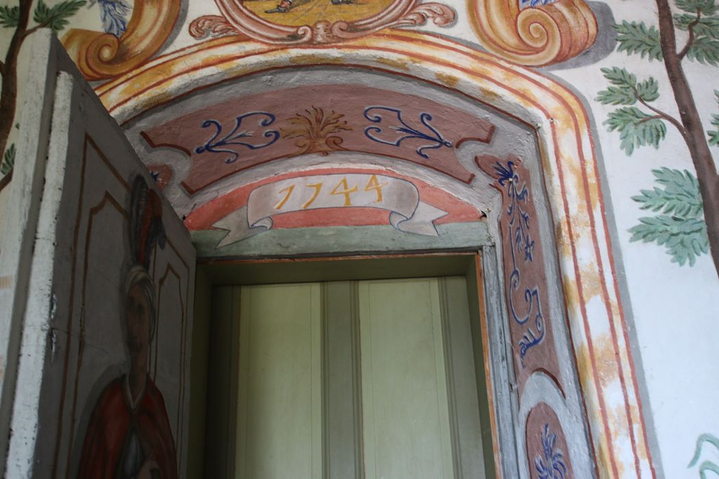 peintures monumentales : Scènes de Don Quichotte et Sancho Pansa, détail