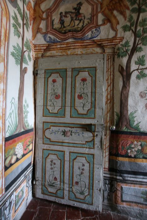 peintures monumentales : Scènes de Don Quichotte et Sancho Pansa, vue partielle