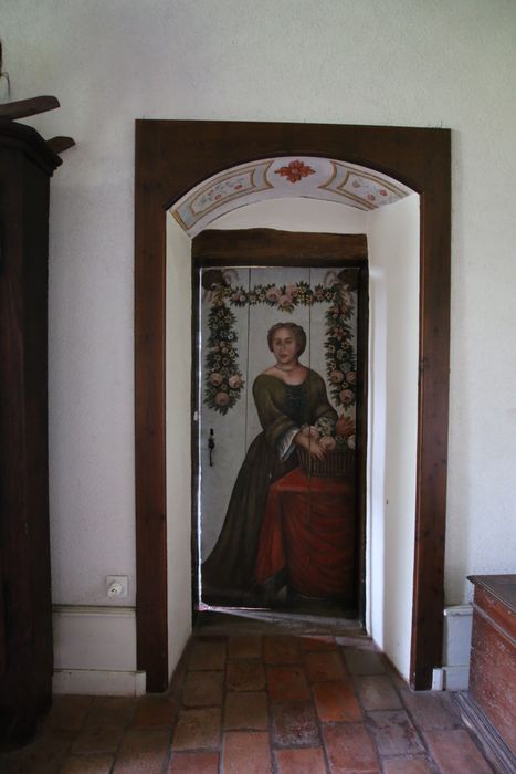 peintures monumentales : Scènes de Don Quichotte et Sancho Pansa, vue partielle