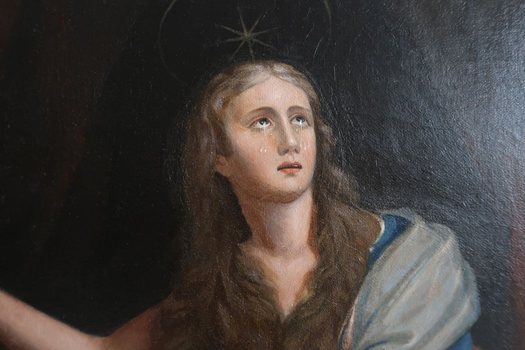 tableau : Sainte Madeleine, détail