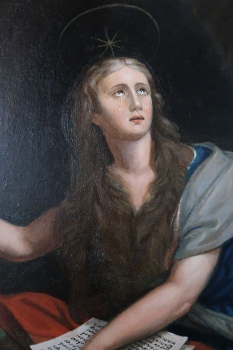 tableau : Sainte Madeleine, vue partielle