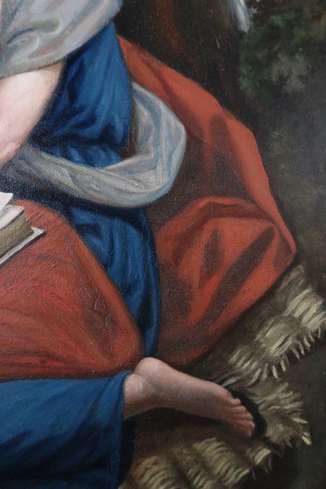 tableau : Sainte Madeleine, détail