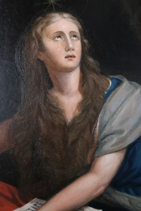 tableau : Sainte Madeleine, vue partielle