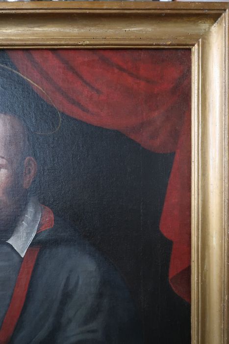 tableau : Saint François de Sales, détail