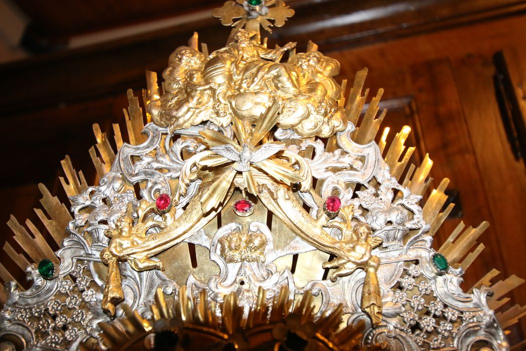 ostensoir, détail