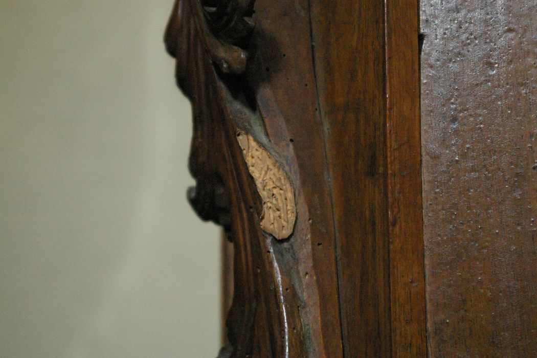 buffet, détail