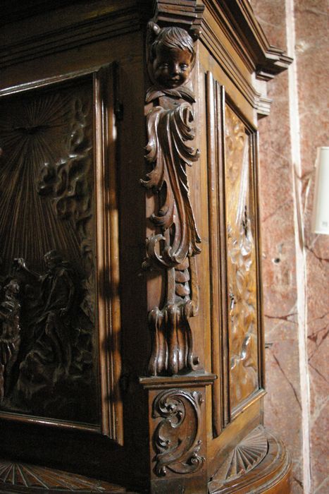 buffet, détail
