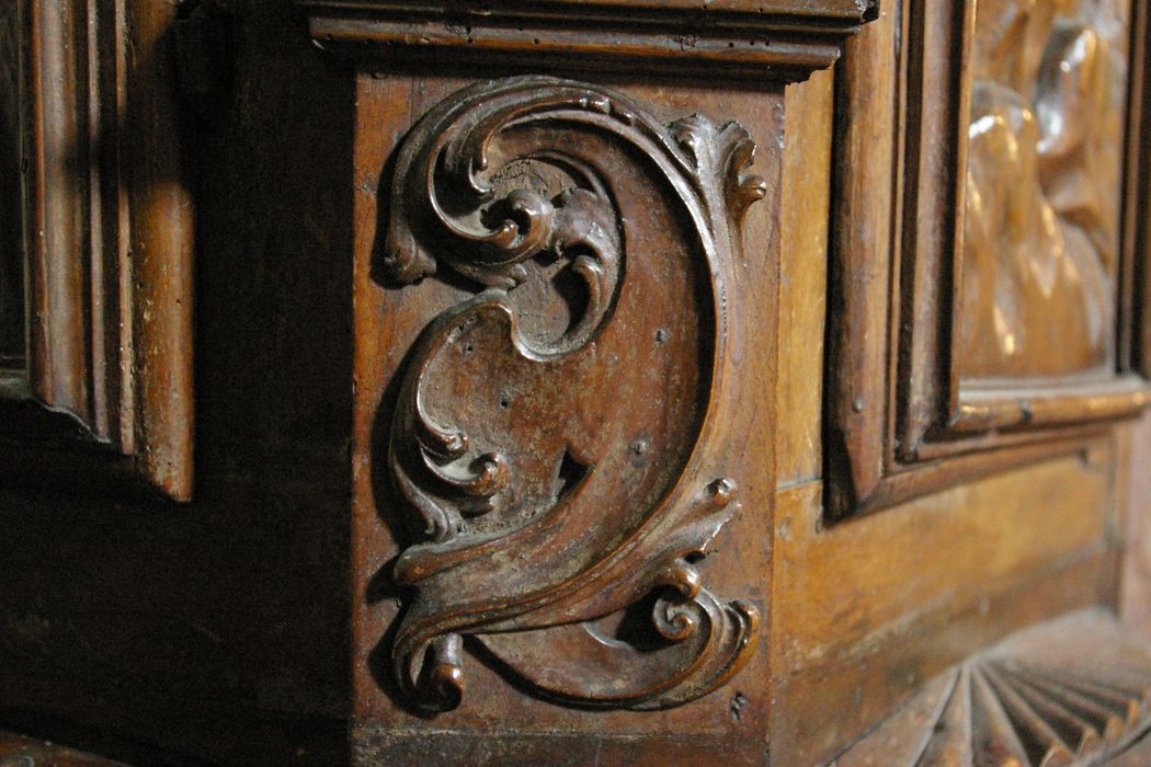 buffet, détail