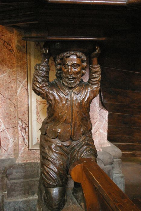 chaire à prêcher, détail