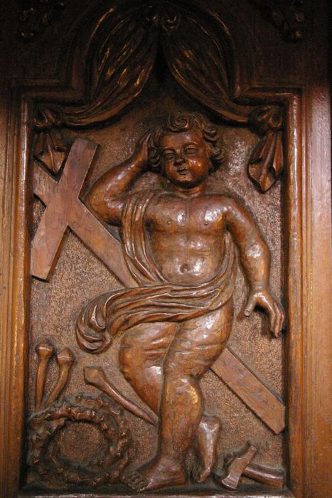 chaire à prêcher, détail