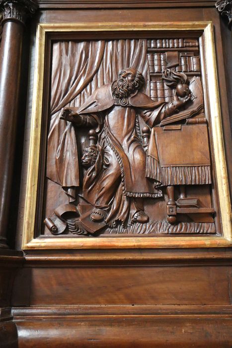 chaire à prêcher, détail
