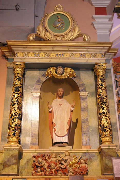 Retable de l'autel de la Vierge