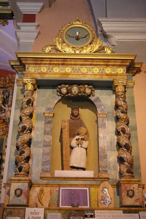Retable de l'autel du Sacré-Coeur