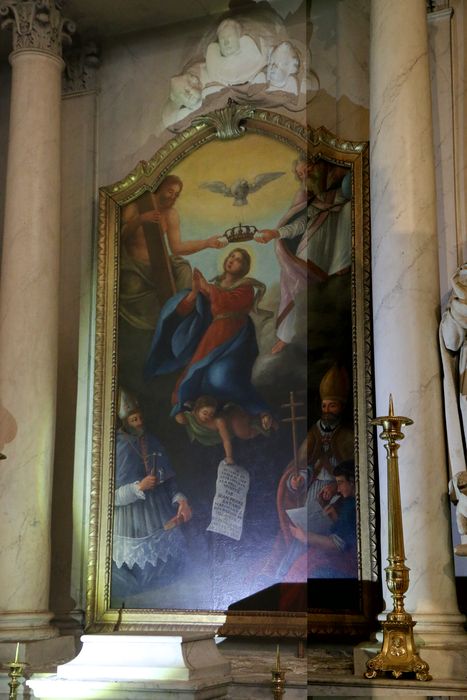 tableau : Couronnement de la Vierge