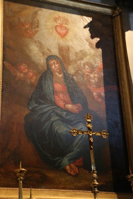tableau : Vierge du Sacré-Coeur