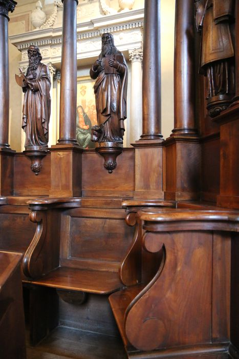 stalles, vue partielle