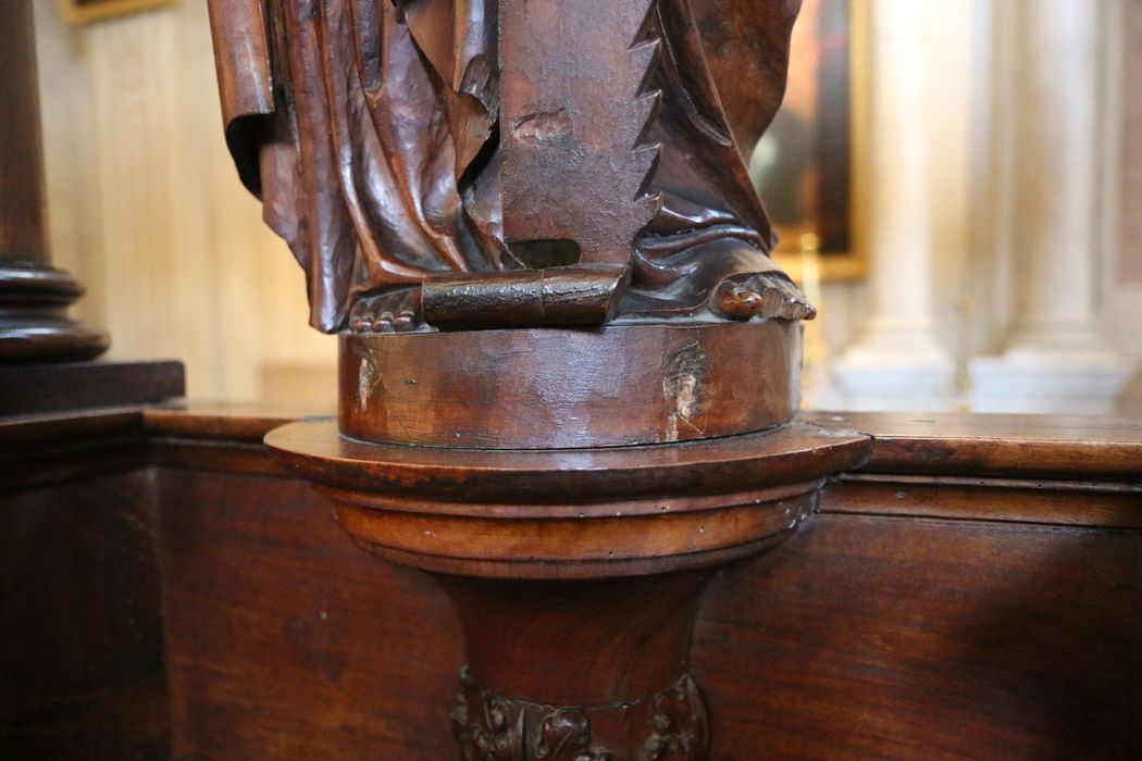stalles, détail