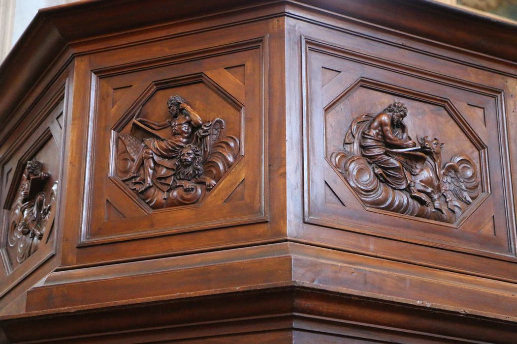 chaire à prêcher, détail