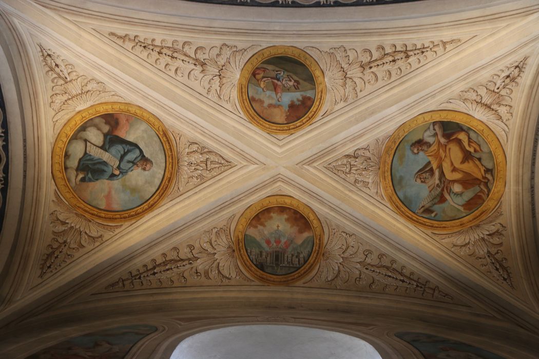 peintures monumentales : scènes de la vie du Christ