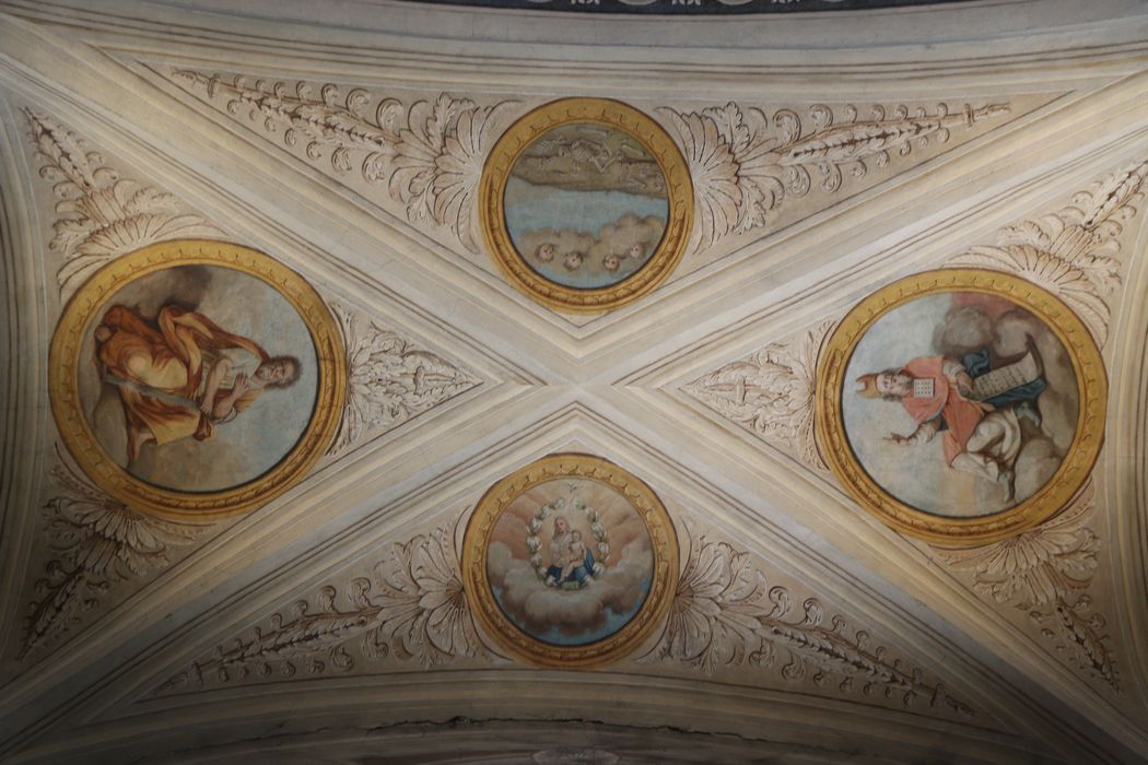 peintures monumentales : scènes de la vie du Christ
