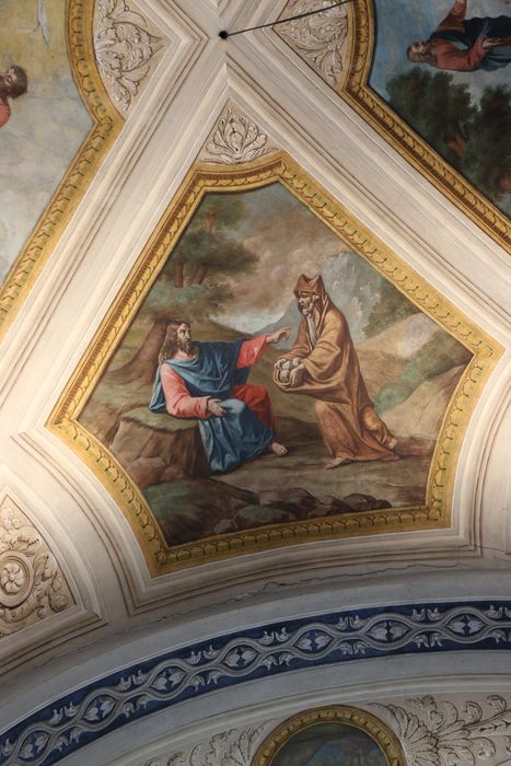 peintures monumentales : scènes de la vie du Christ