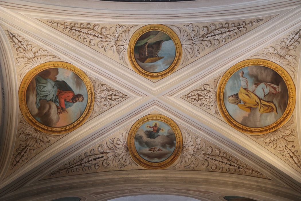peintures monumentales : scènes de la vie du Christ