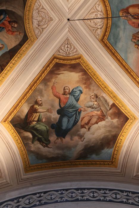 peintures monumentales : scènes de la vie du Christ
