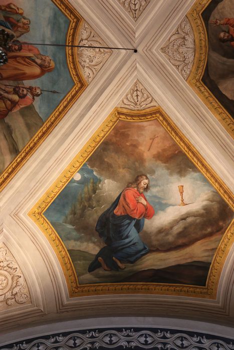 peintures monumentales : scènes de la vie du Christ