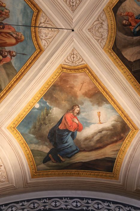peintures monumentales : scènes de la vie du Christ