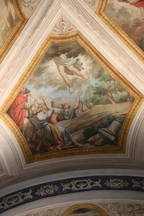 peintures monumentales : scènes de la vie du Christ
