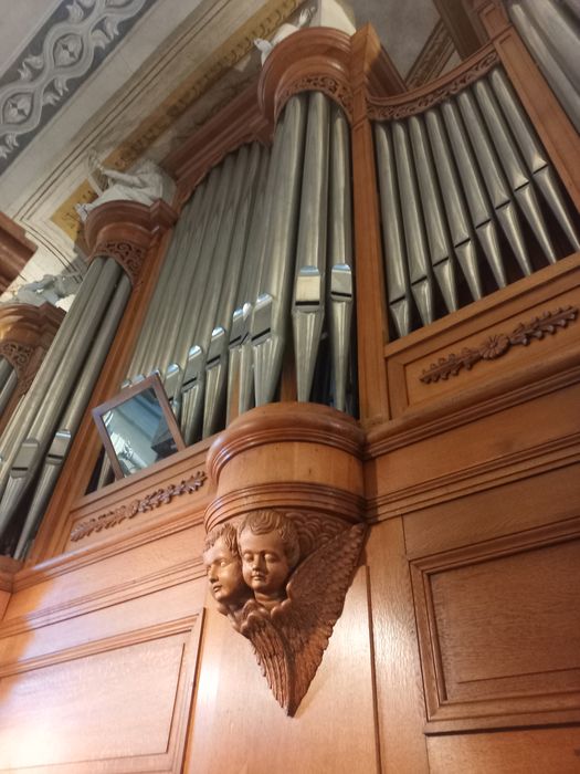 orgue de tribune : partie instrumentale de l'orgue