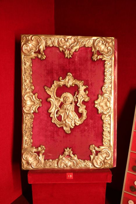 reliure d'évangéliaire : Crucifixion, Assomption