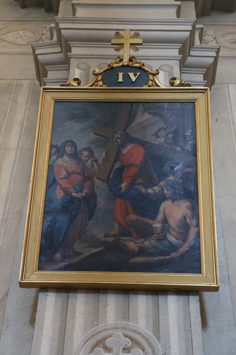 tableau (chemin de croix), détail d’une station