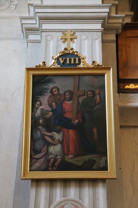 tableau (chemin de croix), détail d’une station