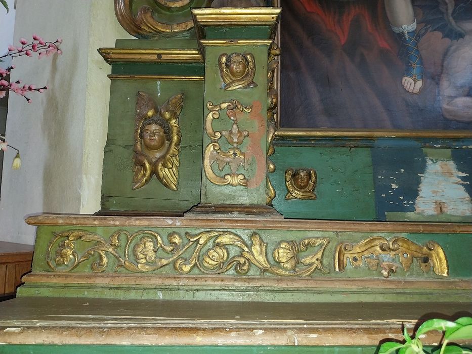 retable Saint-Michel, détail