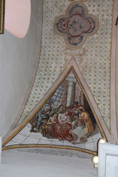 peinture monumentale : Couronnement dépines