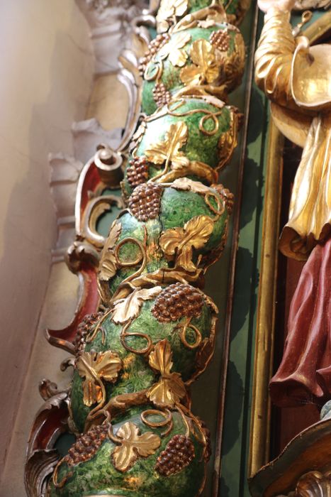 retable du maître-autel, détail