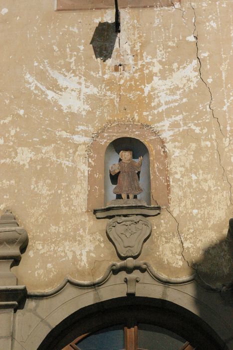 peinture : Enfant Jésus tenant le monde