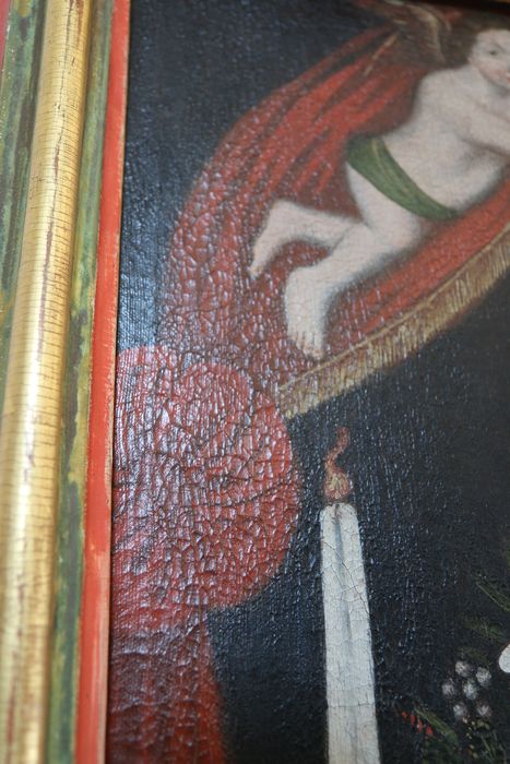 tableau : Le Saint Sacrement, détail