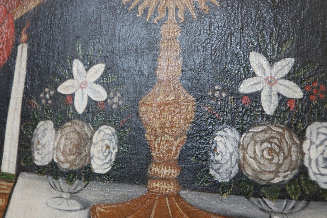 tableau : Le Saint Sacrement, détail