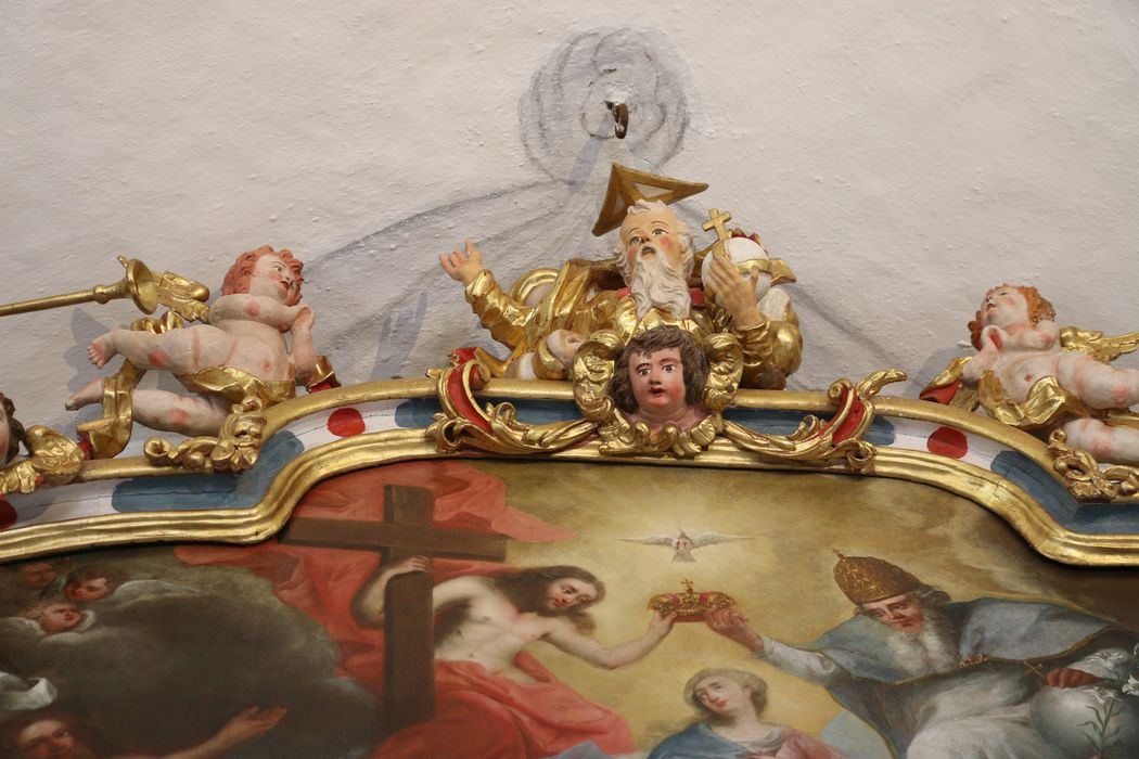 retable, détail