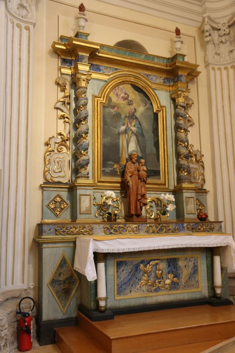 Tableau : Saint François de Sales en prière