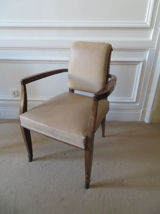 fauteuil Ruhlmann monté en bergère