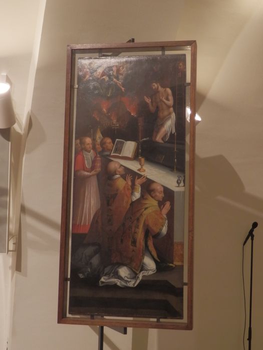 tableau : Messe de saint Grégoire (la)