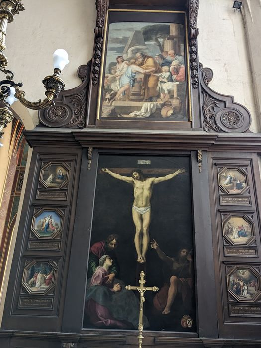 retable de la chapelle Sainte-Philomène