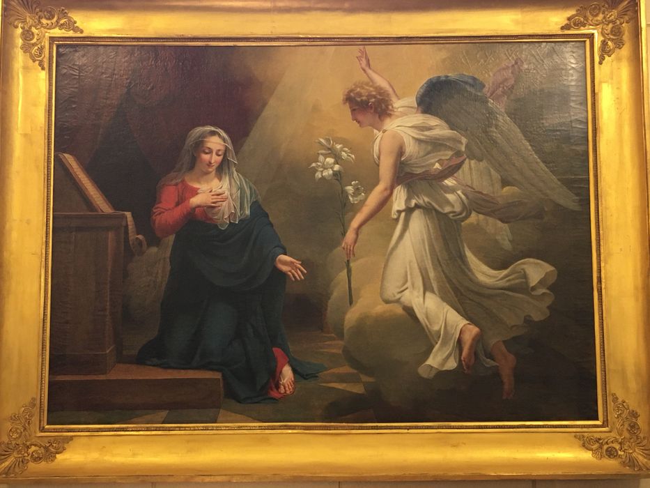 tableau : Sainte Thérèse d'Avila en prière