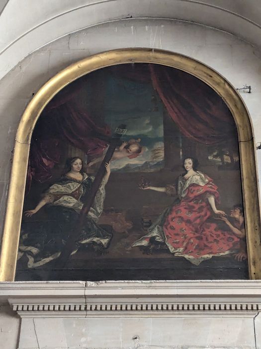 tableau : Anne d'Autriche et Henriette de France