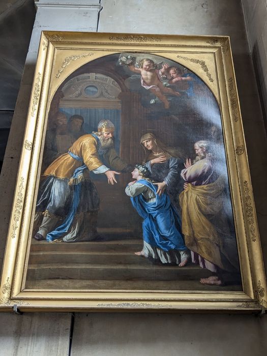 tableau : Présentation de la Vierge au Temple