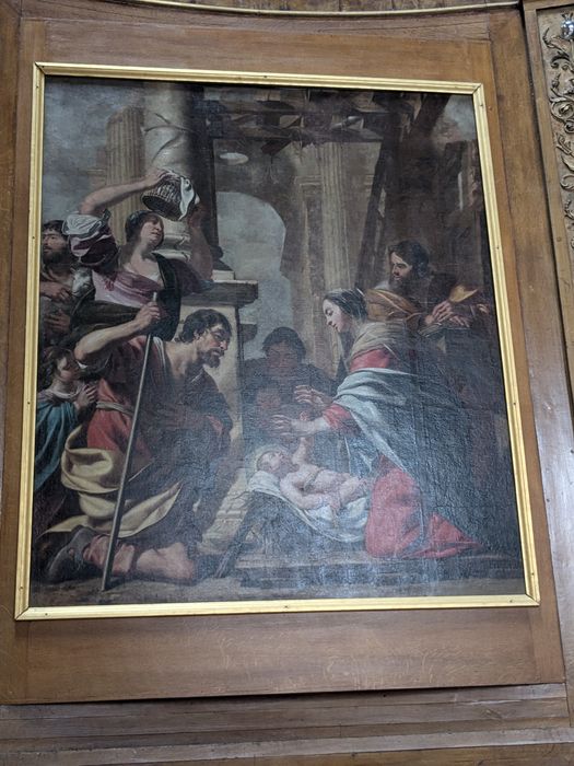 tableau : Adoration des bergers (l’)