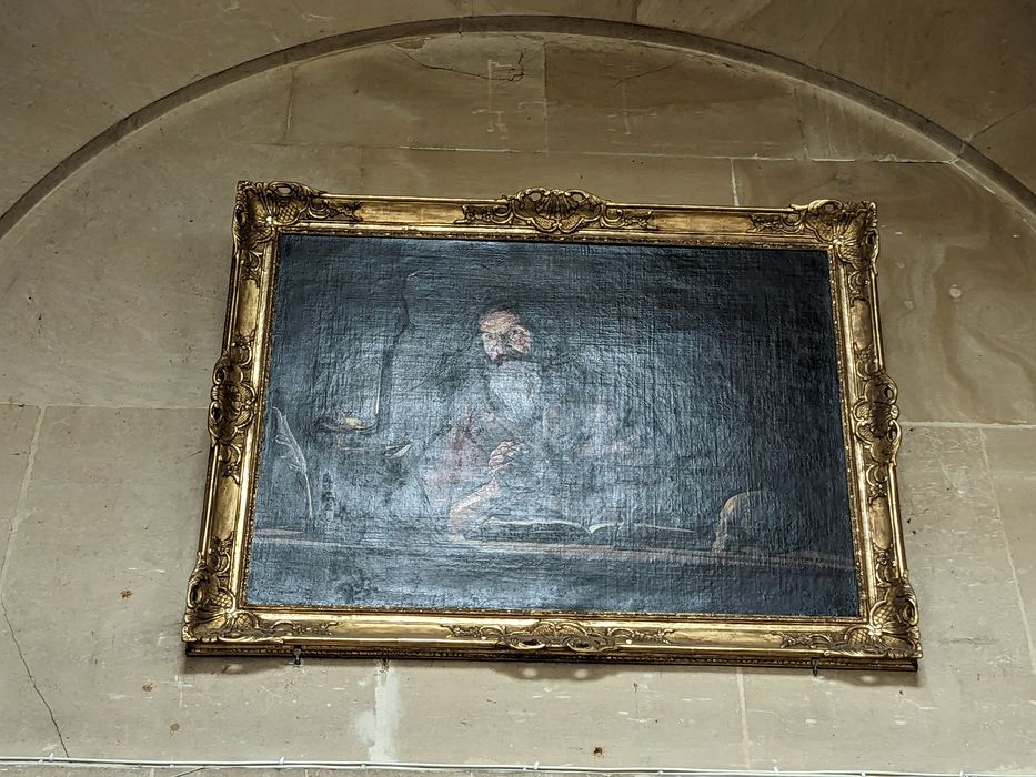 tableau : Saint Jérôme en prières